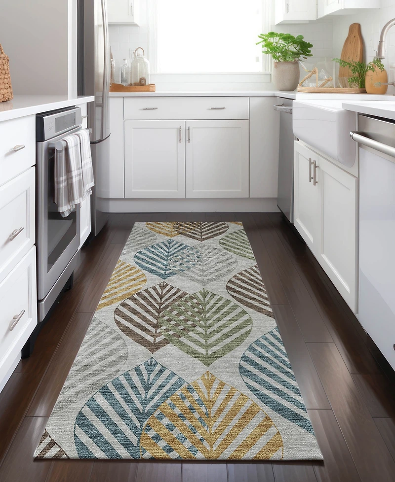 Addison Chantille Machine Washable ACN744 2'3"x7'6" Runner Area Rug