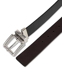 Calvin Klein Men's Pebble Grain Reversible Jean Belt