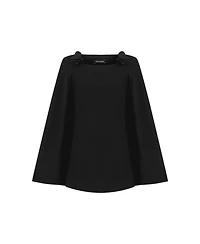 Nocturne Women's Cape Sleeve Mini Dress