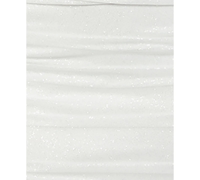 Jump Juniors' Glitter Bodycon Asymmetrical-Hem Dress