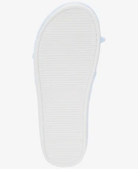 Charter Club Women's Striped Bow Slide Slippers, Exclusively at Macy's