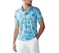 Chubbies Men's Keep Palm & Carry On Graphic Polo Shirt