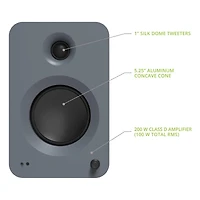 Kanto Ren Powered Bluetooth Bookshelf Speakers - Pair