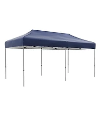 Outsunny 10' x 20' Pop Up Canopy Tent, Height Adjustable