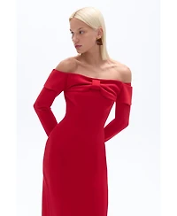 Nocturne Women's Bow Maxi Dress
