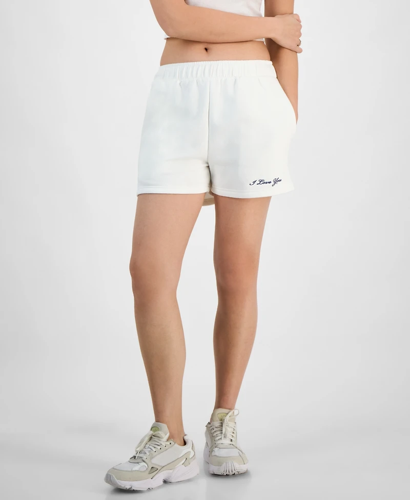 Planet Heart Juniors' Pull-On Sweatshorts