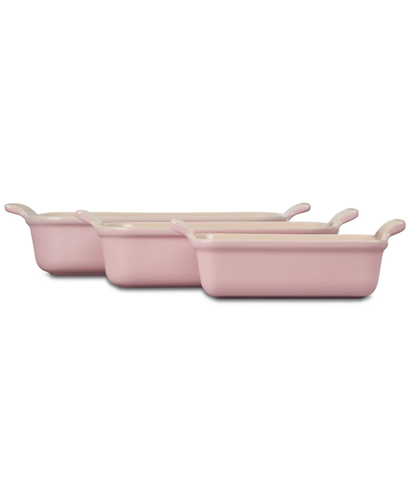 Le Creuset Set of 3 Heritage Bakers