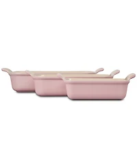 Le Creuset Set of 3 Heritage Bakers