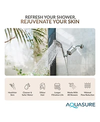 Aquasure Multi-Stage Shower Filter with Replaceable Cartridge