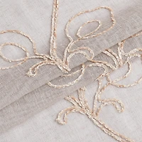 Dainty Home Stella Linen Look 76" W x 84" L Grommet Window Panel Set