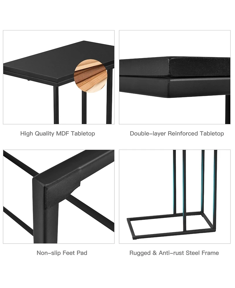 Gouun Tray Sofa Side End Table