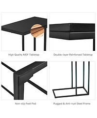 Gouun Tray Sofa Side End Table