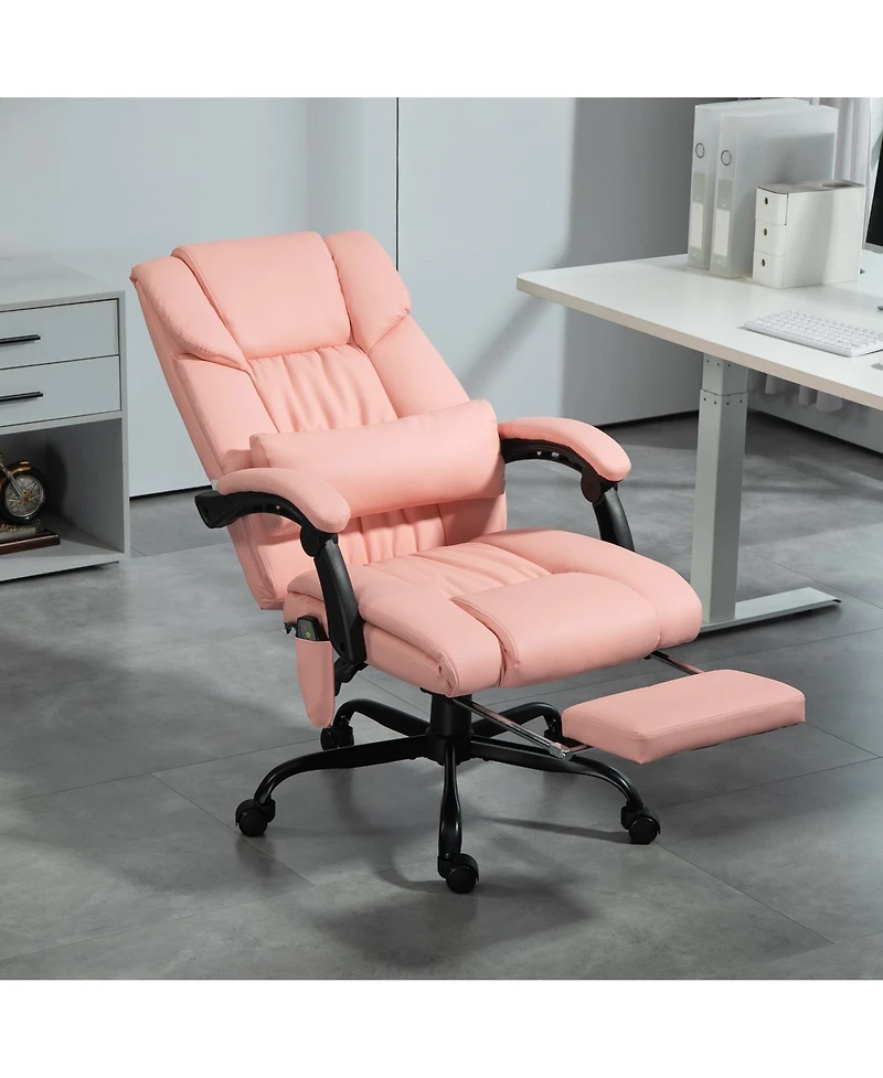 Vinsetto Massage Office Chair, Chair with 6 Vibration Points