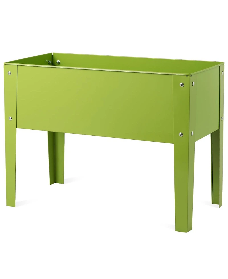 24'' x12'' Outdoor Elevated Garden Plant Stand Raised Tall Flower Bed Box