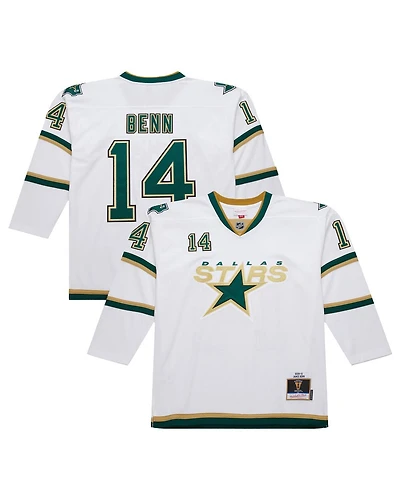 Mitchell & Ness Men's Jamie Benn White Dallas Stars 2009-10 Power Play Jersey