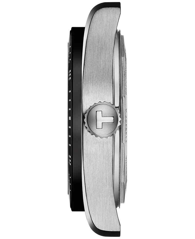 Tissot Men's Swiss Automatic PR516 Powermatic 80 Stainless Steel Bracelet Watch 38mm