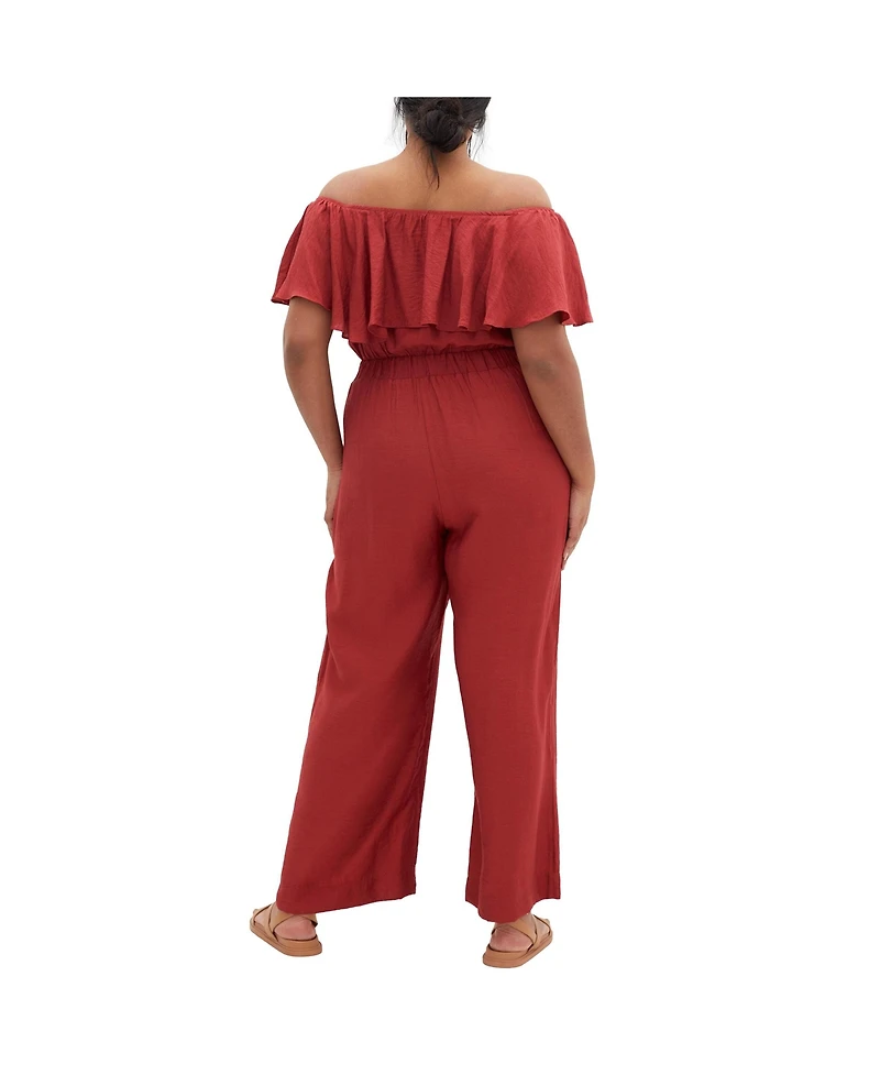 City Chic Plus Serene Jumpsuit