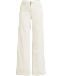 Lands' End Women's High Rise Wide Leg Corduroy Pants