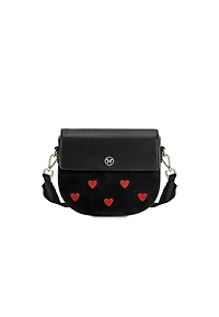 Embroidered Victoria Hyde Love heart Party Small Satchel Crossbody