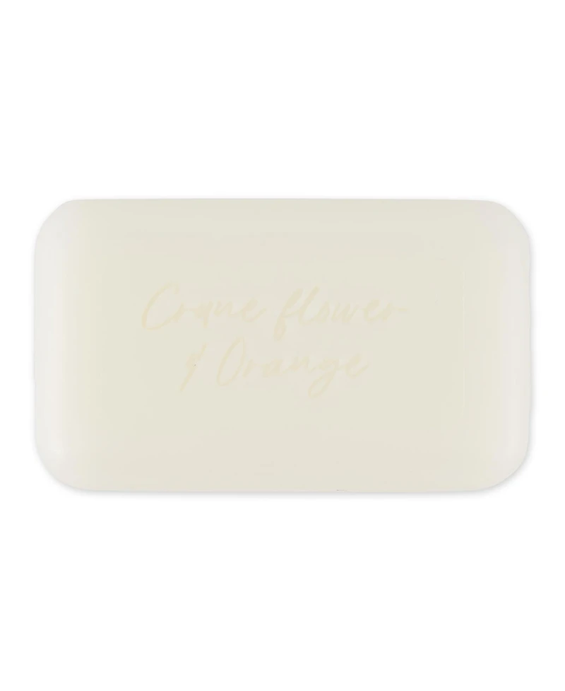 European Soaps Pre de Provence Le Jardin 150 Gram Soap Bar, Crane Flower & Orange