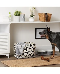 Bone Dry Dog Show Pet Storage Bin with Rope Handles