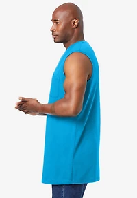 KingSize Big & Tall Shrink-Less Longer-Length Lightweight Muscle Pocket Tee
