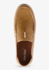 KingSize Men's Slip-On Mock Loafer