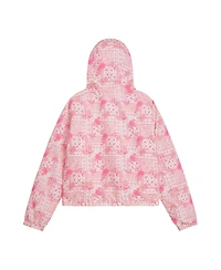Jessica Simpson Girls 7-16 Bandana Printed Midweight Fleece Lined Jacket