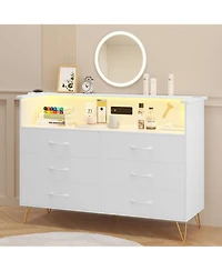gaomon 6 Drawer Dresser for Bedroom