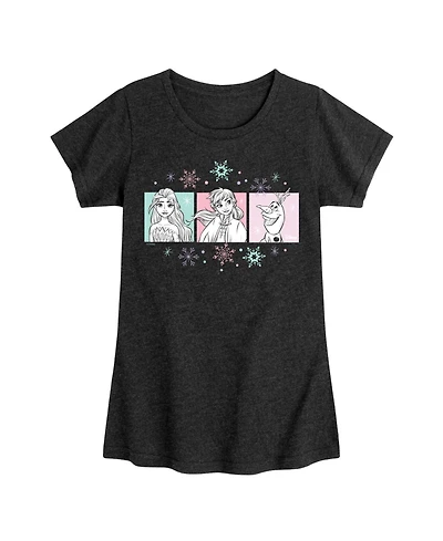 Disney Big Girls Frozen 2 Graphic Short Sleeve Tee