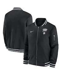 Nike Men's Black Army Black Knights 2024 Rivalry Collection Full-Zip Bomber Jacket