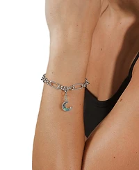 Sterling Forever Blue Moon Abalone Charms