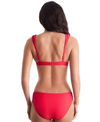 Mimi Flamingo Womens Solid Emory Bikini Top Bottoms