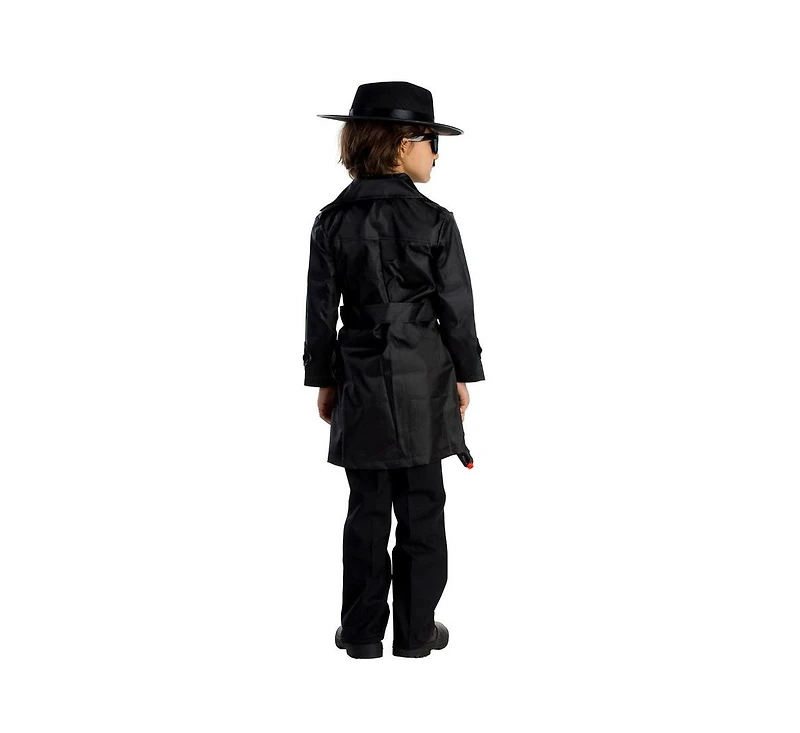 Dress Up America Toddler Spy Agent Costume Set