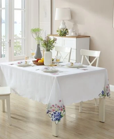 Elrene Hydrangea Cutwork Table Linen Collection