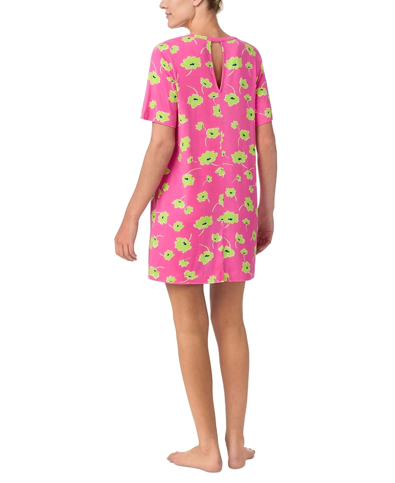 Sanctuary Women's Short Knit Jersey Sleep Shirt