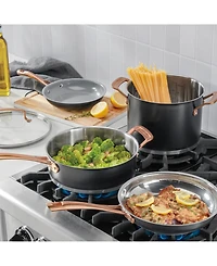 Cuisinart Matte Black Elegance 11-Pc. Cookware Set