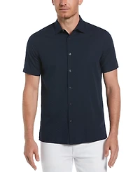 Perry Ellis Men's Dobby-Weave Shirt