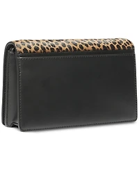 Michael Michael Kors Jet Set Small Calf Hair Flap Chain Crossbody