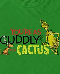 Fifth Sun Men's Cuddly as a Cactus Short Sleeve T-Shirt