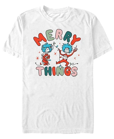 Fifth Sun Men's Merry Things Short Sleeve T-Shirt