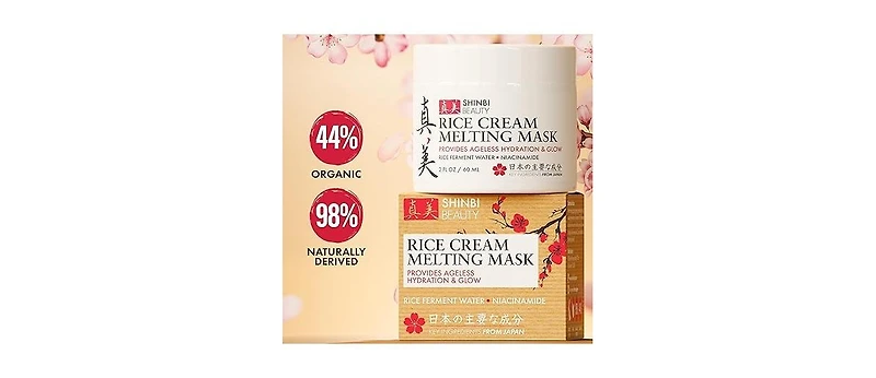 Shinbi Beauty Rice Cream Melting Mask