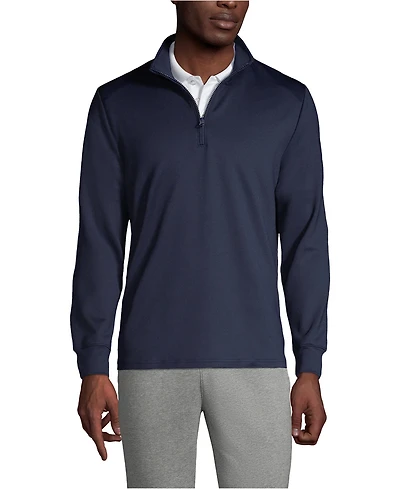 Lands' End Men's Active Performance Quarter Zip Pullover
