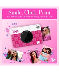 Kodak Barbie x Printomatic 2x3 Instant Print Camera, 5MP Portable Instant Camera - Iconic Style