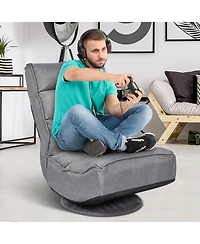 Gouun 5-Position Folding Floor Gaming Chair