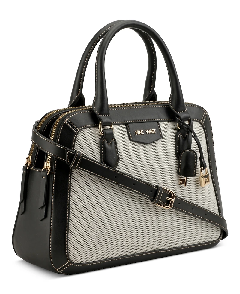 Nine West Designer Cibrina Dome Satchel Bag