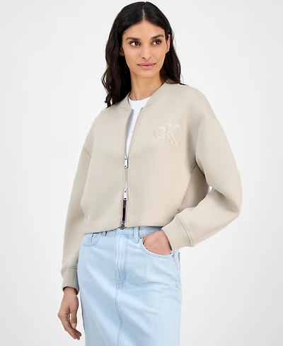Calvin Klein Jeans Women's Scuba Zip Jacket