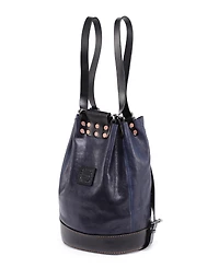 Old Trend Women's Leather Canna Bucket Backpack