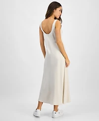 Calvin Klein Jeans Women's Sleeveless Midi Slip Dress