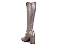 Halara Metallic Pleather Long Boots